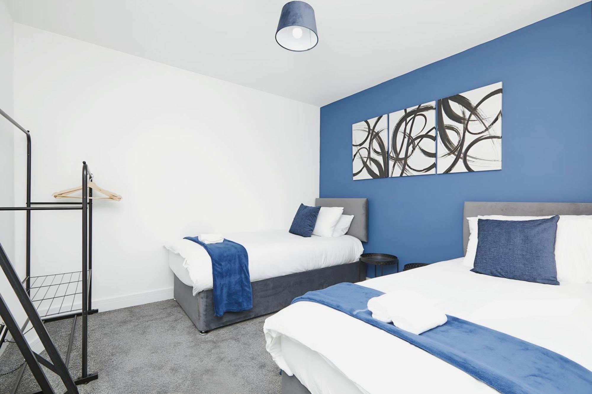 Modern Home In Derby City Centre - Free Gated Parking Eksteriør billede